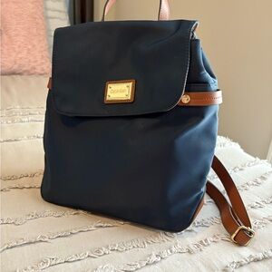 Calvin Klein Teodora City Nylon Strap Backpack Navy